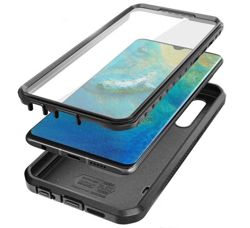 Etui pancerne z osłoną na ekran Supcase Unicorn Beetle Pro do Huawei P30 843439108783